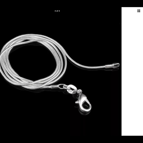 NWT Sterling silver multiple length snake chain - Picture 5 of 7